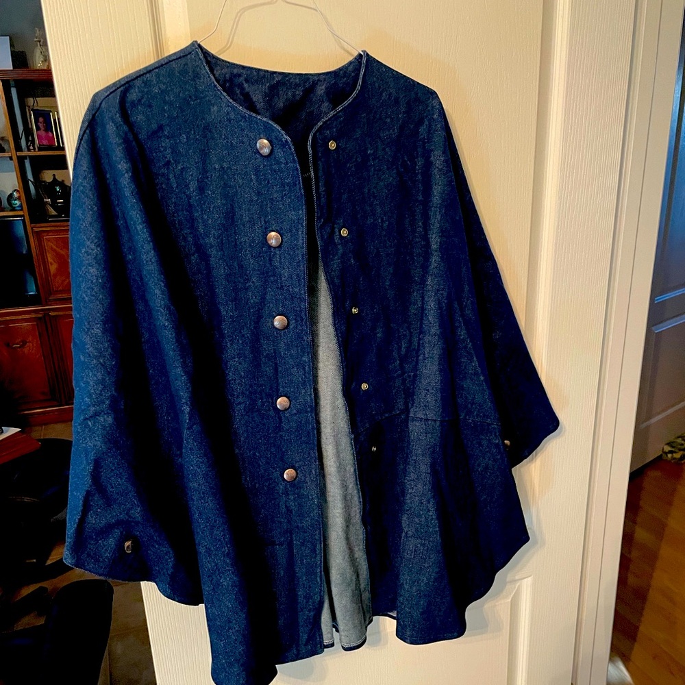 Fantastic one of a kind for the woman who has everything. washable, tumble dry.